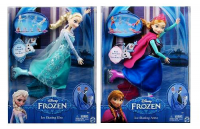 LALKA FROZEN DISNEY MAGICZNA ŁYŻWIARKA CBC61