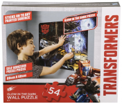 PUZZLE 54 EL ŚWIECACE W NOCY ŚCIENNE TRANSFORMERS /6 TRF4-5525