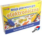 GRA MOJA PIERWSZA GRA ELEKTRONICZNA NORIS /4