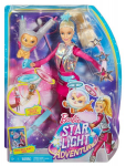 LALKA BARBIE GWIEZDNA PRZYGODA BARBIE I LATAJACY KOTEK /6 DWD24