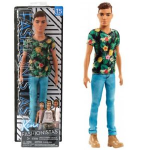 BARBIE LALKA KEN TROPIKALNY T-SHIRT /4 FJF73