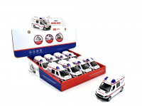 SAMOCHÓD METALOWY AMBULANS DISPLAY /8/72/144 CLM-61S 