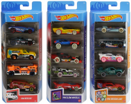 HOT WHEELS 5-PACK AUTKA METALOWE PIĘCIOPAK /12 01806