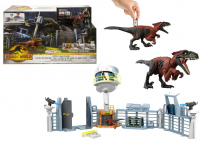 JURASSIC WORLD ZESTAW BAZA Z DINOZAUREM /2 GYH43