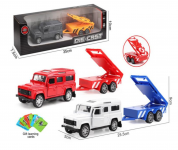 SAMOCHÓD Z PRZYCZEPĄ ROBOTY DROGOWE METAL NO.2 /24 XFD1016