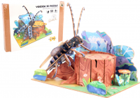 PUZZLE 3D DREWNIANE CHRZĄSZCZ W LESIE /48 68037 - dostępne 10-11-2025