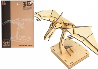 PUZZLE 3D DREWNIANE DINOZAUR PTEROZAUR /48 68006 - dostępne 10-11-2025
