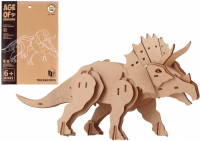 PUZZLE 3D DREWNIANE DINOZAUR TRICERATOPS /48 68005