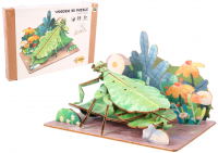 PUZZLE 3D DREWNIANE LIŚCIEC W OTOCZENIU NATURY /48 68038 - dostępne 10-11-2025