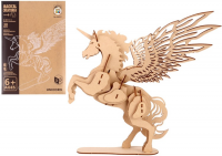 PUZZLE 3D DREWNIANE MITYCZNE JEDNOROŻEC ZE SKRZYDŁAMI /48 68007