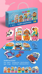 PUZZLE DLA DZIECI EDUKACYJNE POCIĄG /12 88861 - dostępne 28-10-2025