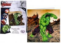 CRYSTAL ART KARTA DIAMENTOWA MOZAIKA 18X18 HULK /100 CCK-MCU903
