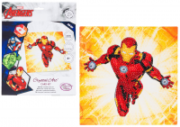 CRYSTAL ART KARTA DIAMENTOWA MOZAIKA 18X18 IRON MAN /100 CCK-MCU904