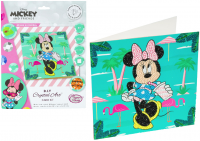 CRYSTAL ART KARTA DIAMENTOWA MOZAIKA 18X18 MINNIE NA WAKACJACH /100 CCK-DNY807