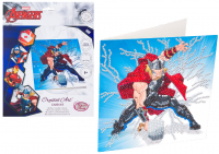 CRYSTAL ART KARTA DIAMENTOWA MOZAIKA 18X18 THOR /100 CCK-MCU906
