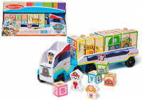 MELISSA & DOUG CIĘŻARÓWKA PSI PATROL ABC /6 33272
